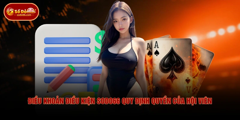 Điều khoản điều kiện SODO66 quy định quyền của hội viên